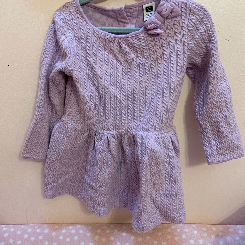 Janie and Jack dress 12-18 months